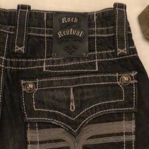 Men’s Rock Revival Jeans - like new